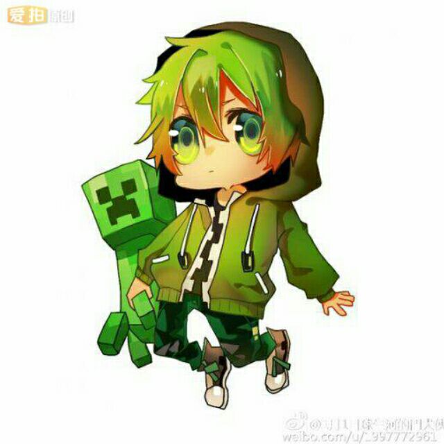 (112)苦力怕男孩头像