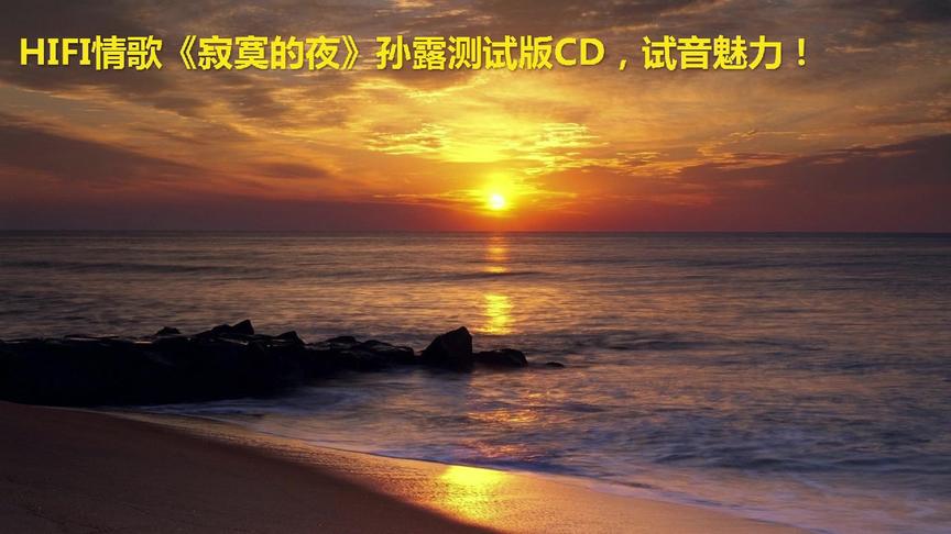 [图]HIFI情歌《寂寞的夜》孙露测试版CD，试音魅力！