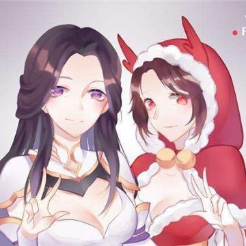 貂蝉露娜双乔妲己昭君头像