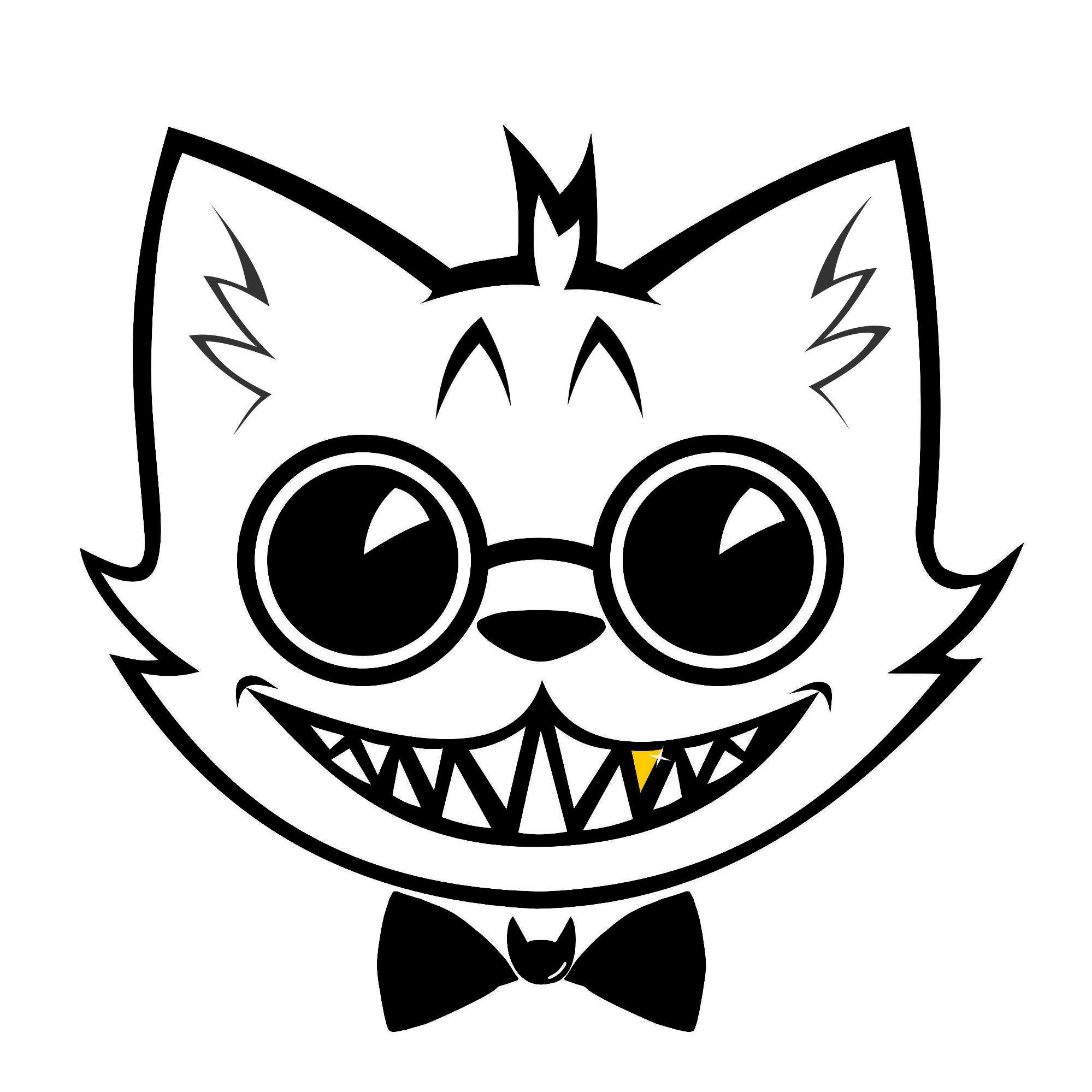 MGTV领带猫头像