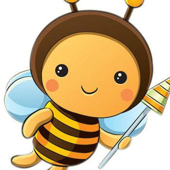 春天里的一只小蜜蜂头像