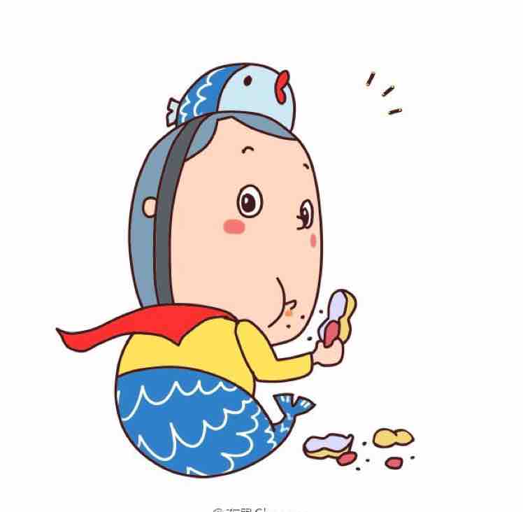 胖鱼变鱼干头像